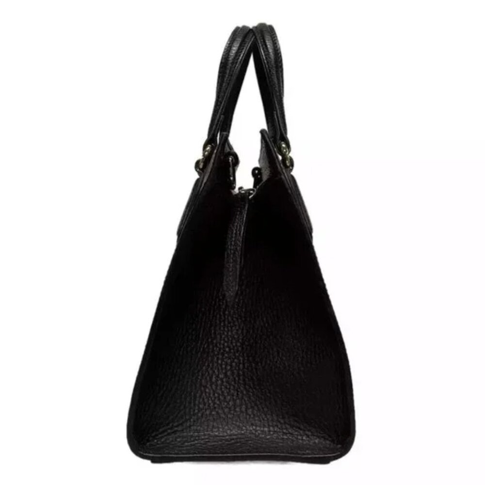 100% Authentic GUCCI Soho Black Leather Handbag 1000-11924 - Picture 3 of 14